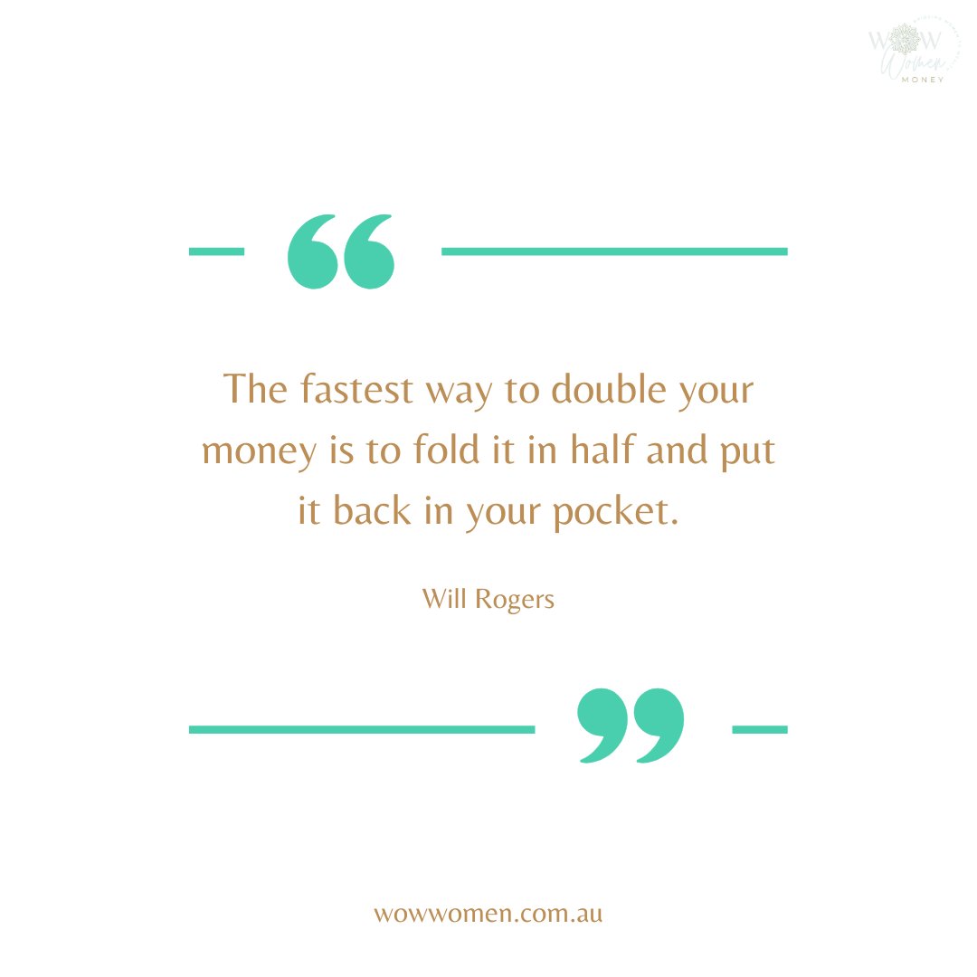 Wednesday wisdom: You don't always need a fancy investment strategy. Sometimes the smartest move is simply keeping what you already have. 🧠💵