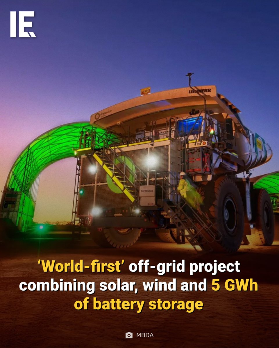 IntEngineering's tweet image. The facility will boast 1.2 GW of solar capacity, more than 600 MW of wind generation. bit.ly/4sRqhRL