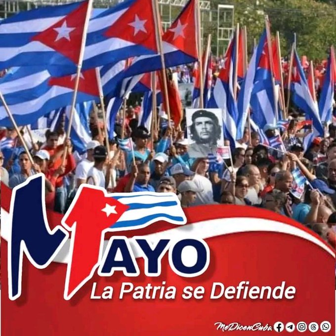 Este Primero de Mayo será una jornada de compromiso, alegría y patriotismo. Los trabajadores del #FinanzasyPrecios  estaremos presentes, reafirmando nuestro papel en la defensa de la Revolución y en la construcción de una Cuba soberana e independiente. #Cuba #LaPatriaSeDefiende