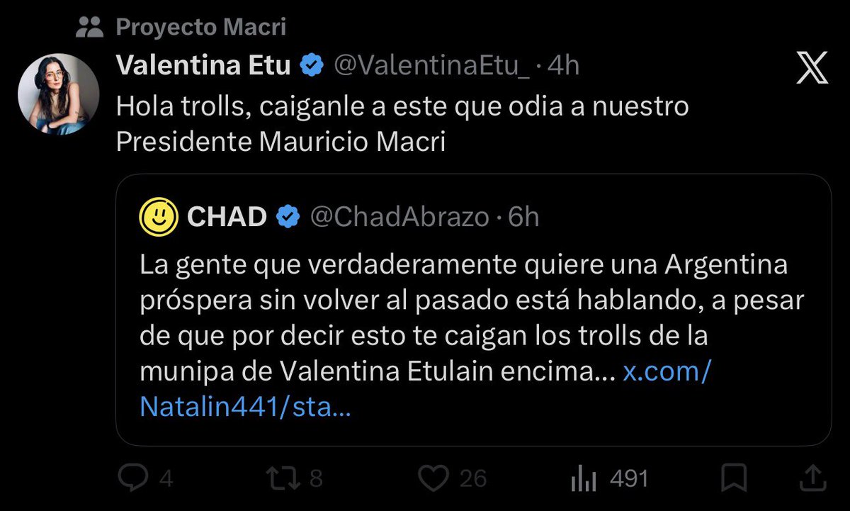 CHAD tweet media