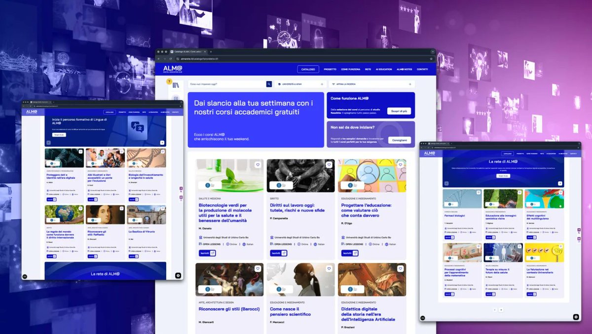 vivereurbino's tweet image. Corsi e webinar gratuiti, l'Università di Urbino presenta il catalogo DEH ALMA UNIURB vivere.me/gG9H
#uniurb #webinar #corsi #dehalma