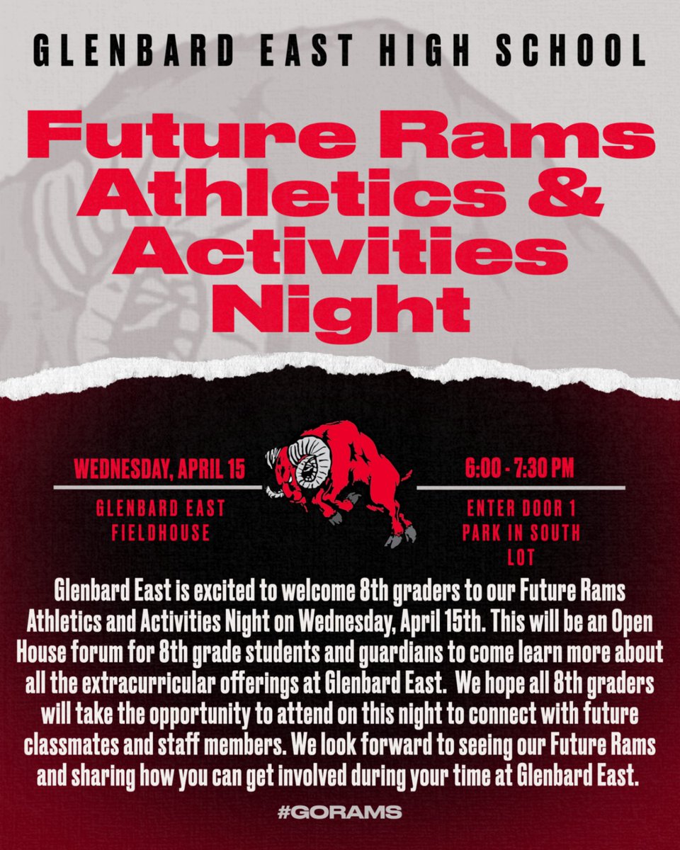 Glenbard East Athletics tweet media