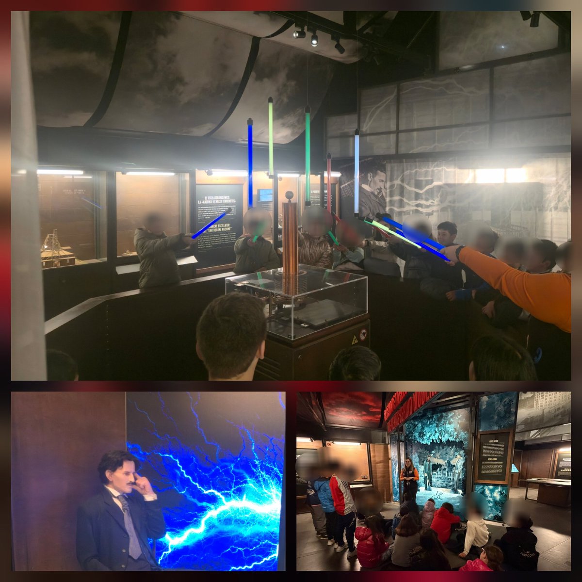 Nuestro alumnado de 5º de Primaria ha visitando la exposición de la Fundación La Caixa sobre Nikola Tesla, descubriendo cómo un genio adelantado a su tiempo transformó el mundo con sus ideas, muchas de las cuales siguen presentes en nuestra vida cotidiana.