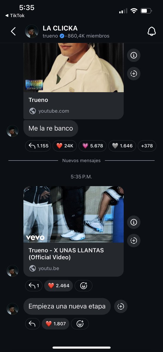 por fin se acordó que tiene un canal de difusión