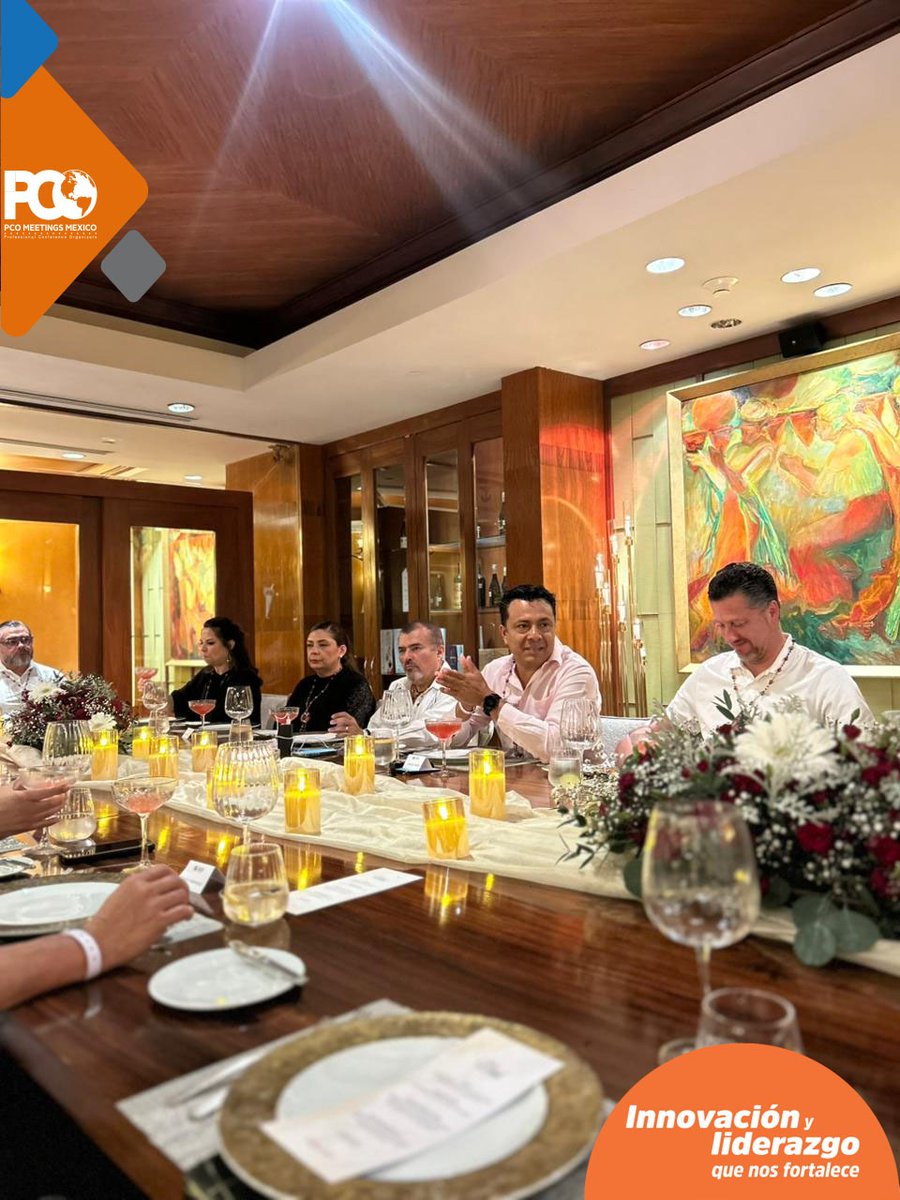 PCO_MM's tweet photo. En el marco del Congreso de #AMEREF, en PCO Meetings México celebramos una Cena de Profesores, una velada que reafirmó la estrecha identificación entre AMEREF y PCO MM, ambos como promotores del desarrollo intelectual, la profesionalización y la certificación, pilares clave para el fortalecimiento de la Industria de Reuniones.

Gracias a cada profesor por su compromiso y vocación para seguir formando talento. 📷

#InnovaciónYLiderazgoQueNosFortalece #PCOMM #SociosPCOMM
#PCOMM #IndustriaDeReuniones #meetingprofs