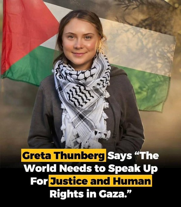 Greta Thunberg’s message to the world.