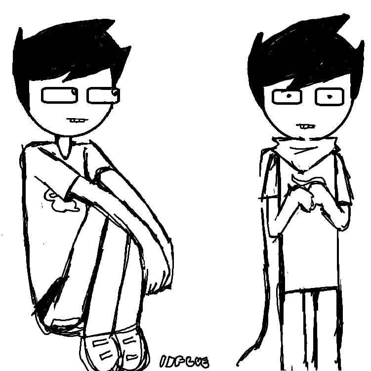 idflue's tweet image. #homestuck