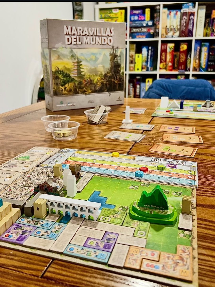 jappyjuegos's tweet image. Bonito puzzle y bonito en mesa.

#juegosdemesa #juegosdetablero #bgg #boardgames #partidas #maravillasdelmundo #malditogames