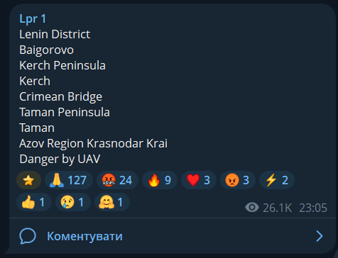 WarTranslated tweet media