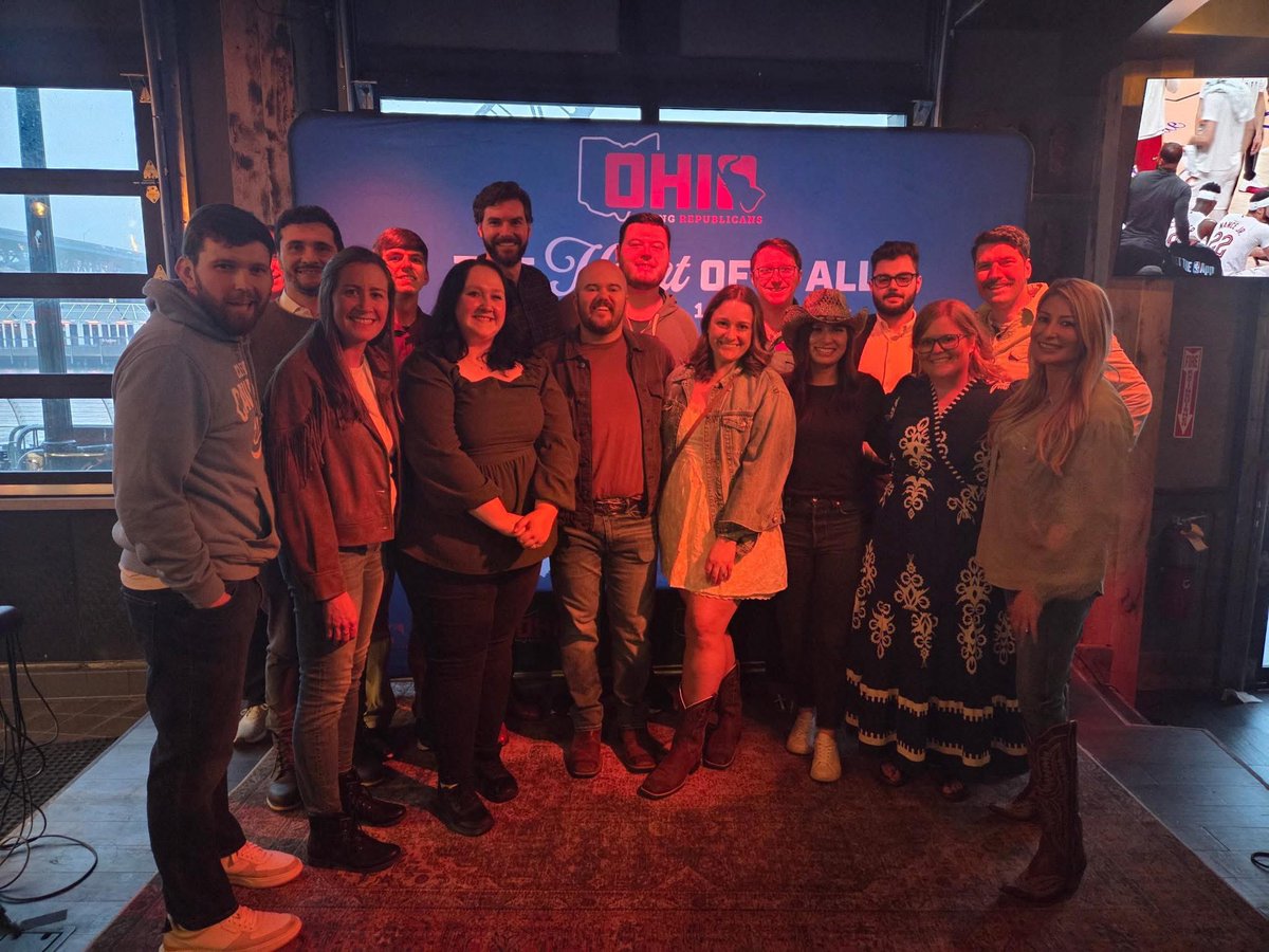 Had a wonderful time with the <a href="/GreaterCLEYRs/">Greater Cleveland Young Republicans</a> at the <a href="/OhioYRs/">Ohio Young Republicans</a> 1000 Member Party!

Conservatism is alive and well in the Buckeye State! 🌰