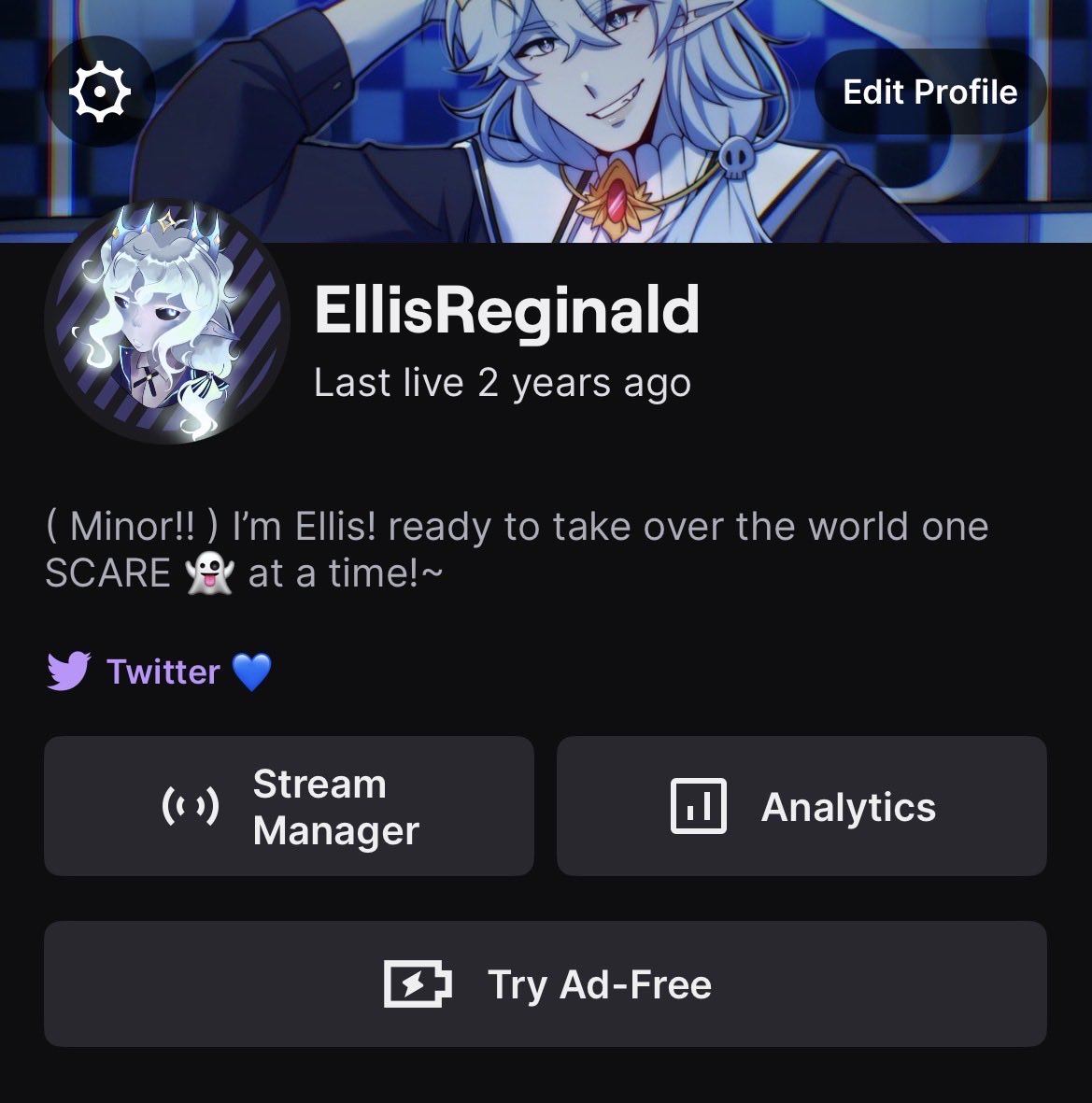 EllisReginald_'s tweet photo. How long has it been since u streamed?

I’ll go first https://t.co/nJhh0CLnUy