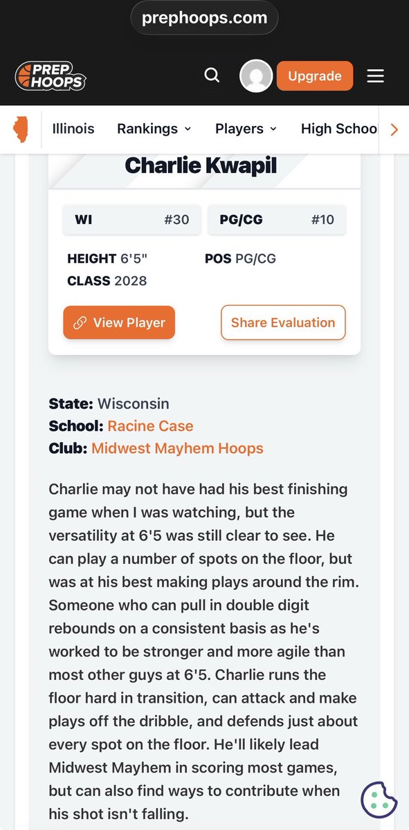 Charlie Kwapil🏀🏈 tweet media