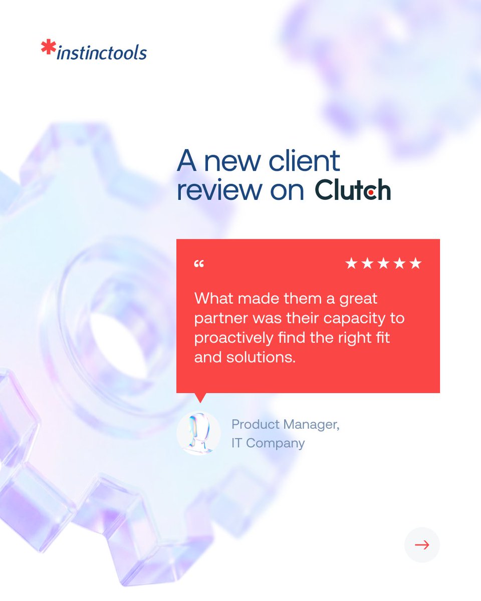 Instinctools tweet media