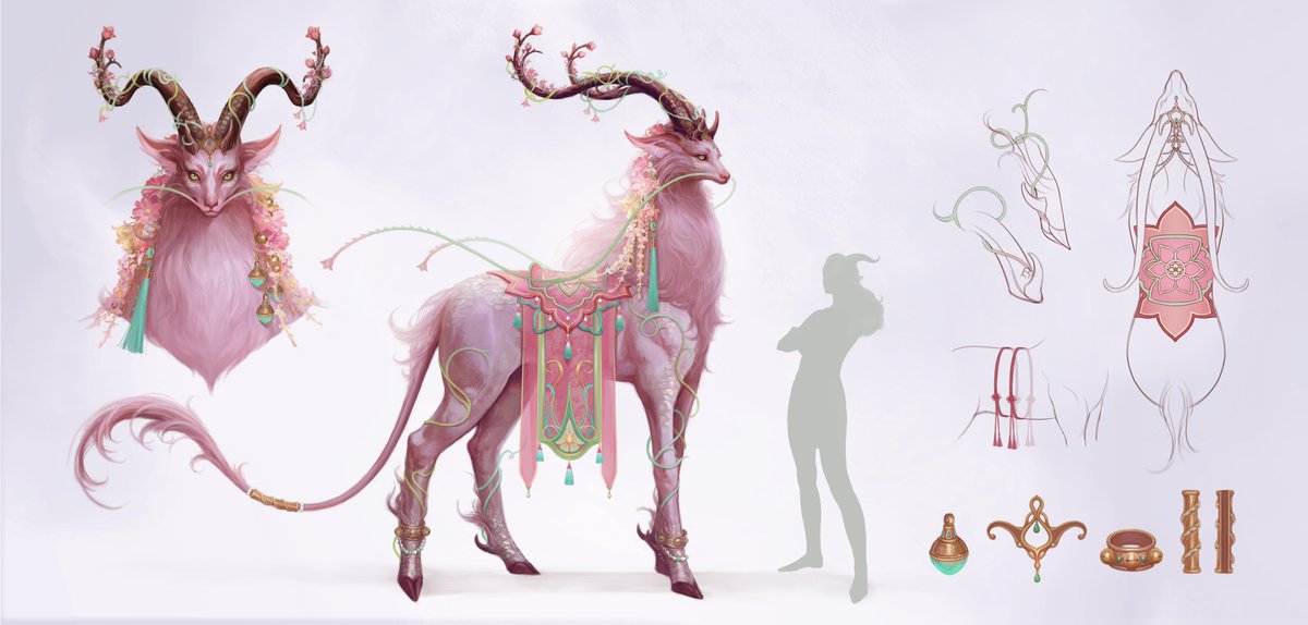 FelicetStar's tweet image. Qilin concept

#qilin #conceptart