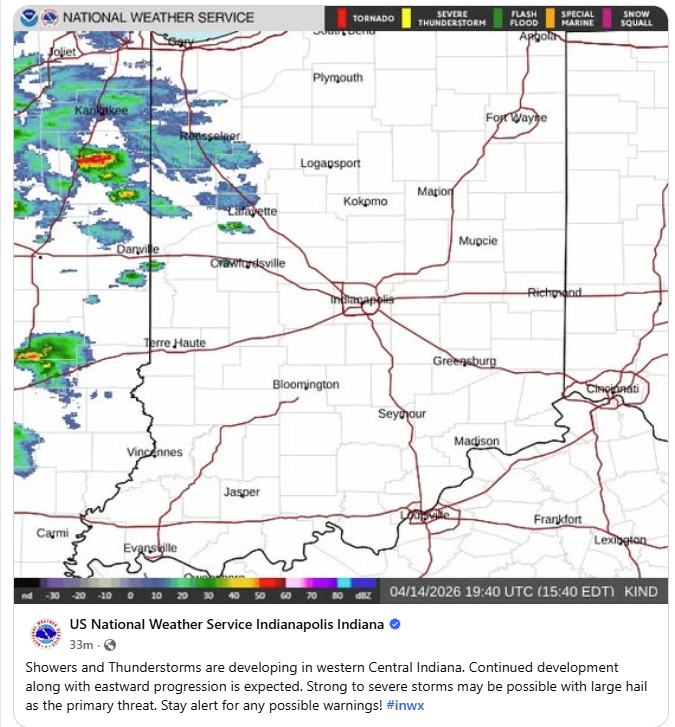 NWS Wilmington OH tweet media