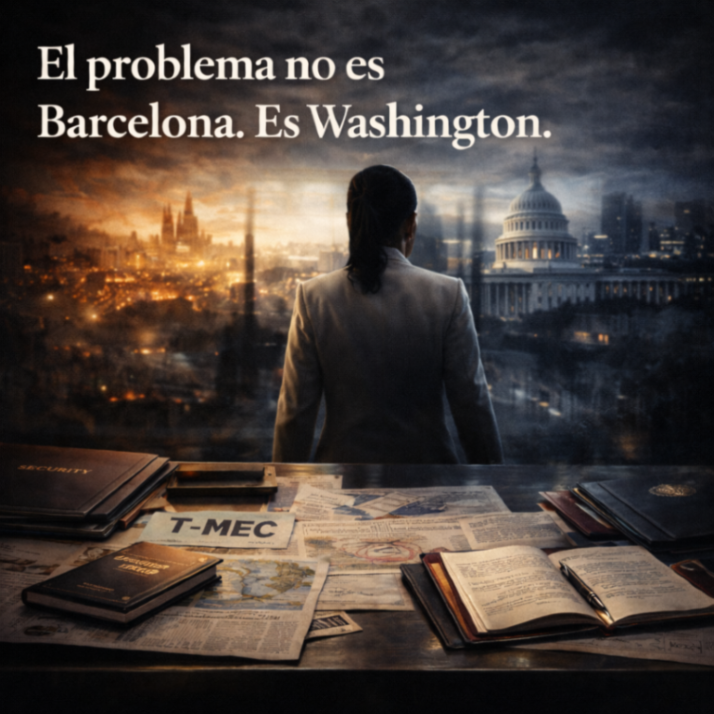 PoliticaGuru's tweet photo. Barcelona no es turismo político: es una apuesta de Sheinbaum con riesgo frente a Trump. ¿Diplomacia o provocación?
https://t.co/4zqjHyUYnU
#PolíticaGurú #Sheinbaum #Trump #Barcelona #México https://t.co/0awJGl1BX9