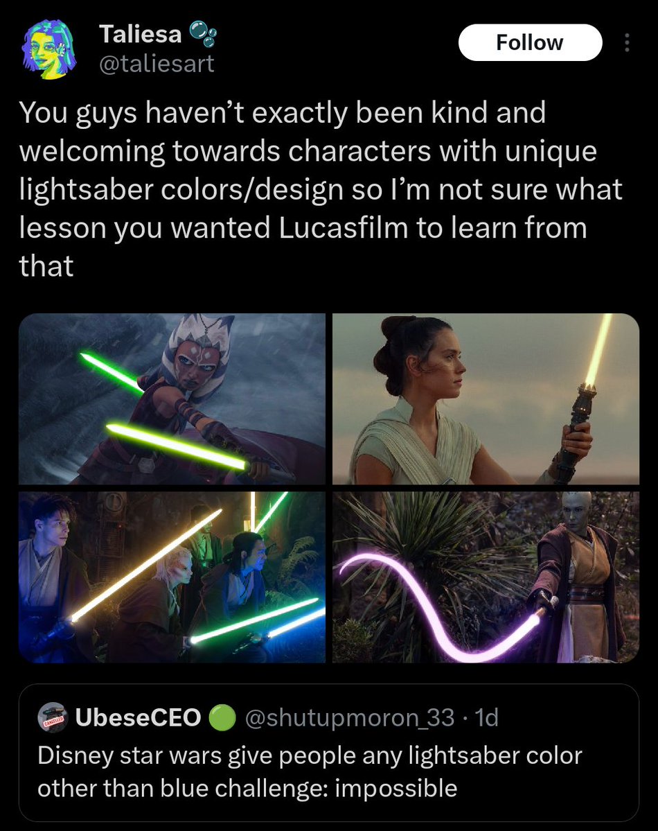 Star Wars Cringe tweet media