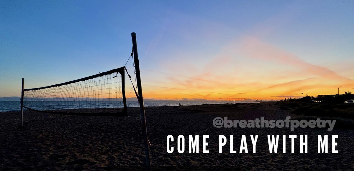breathsofpoetry's tweet image. Come PLAY with me
I’ll make it fun
And let you win
The one goal you crave. 
I won’t keep score 
Unless you want me
To count the aces
That I serve to your soul.

#play #playtime #fun #win #winning #poetry #micropoetry #writing #breathsofpoetry