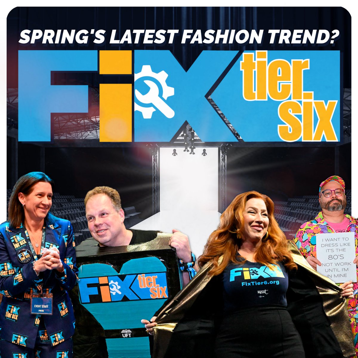 🚨TREND ALERT🚨 Fixing our broken pension system is IN this Spring. 

As we look toward the eventual passage of the state budget, we are reminded of something that should always be in fashion: a dignified retirement for public service employees.

Now is the time to #FixTier6!