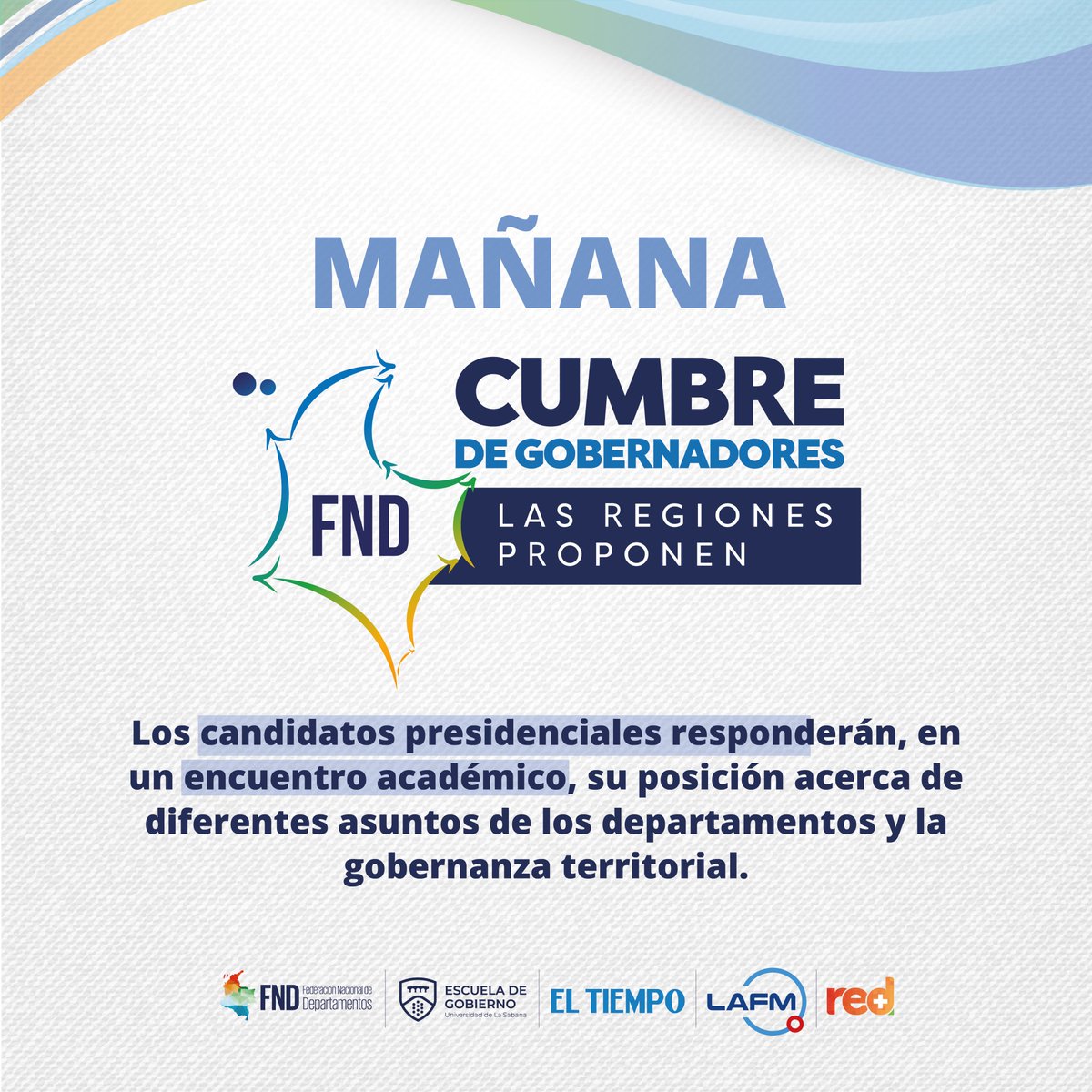 FND - Federación Nacional de Departamentos tweet media