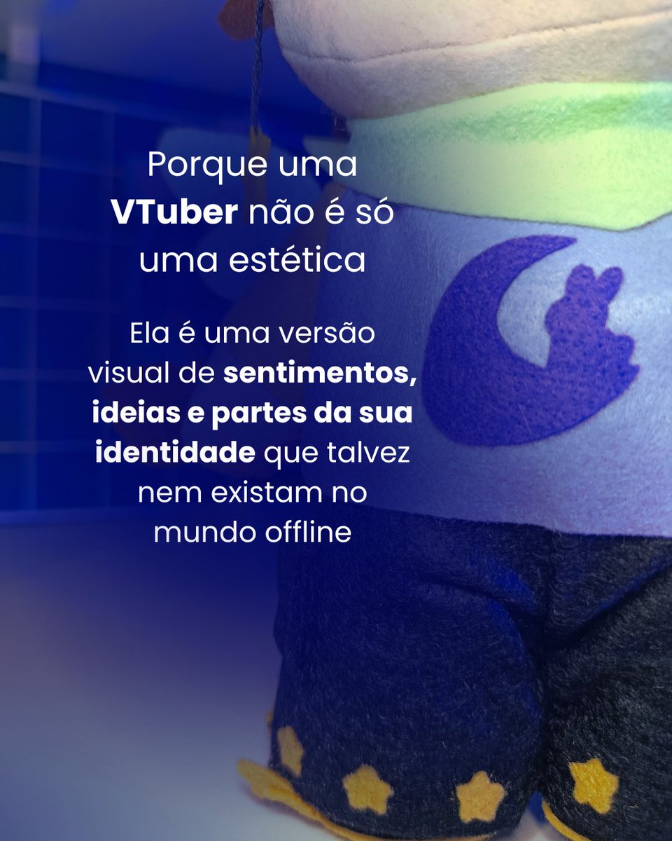 Elo Azul | Pelúcias que Materializam Personagens tweet media