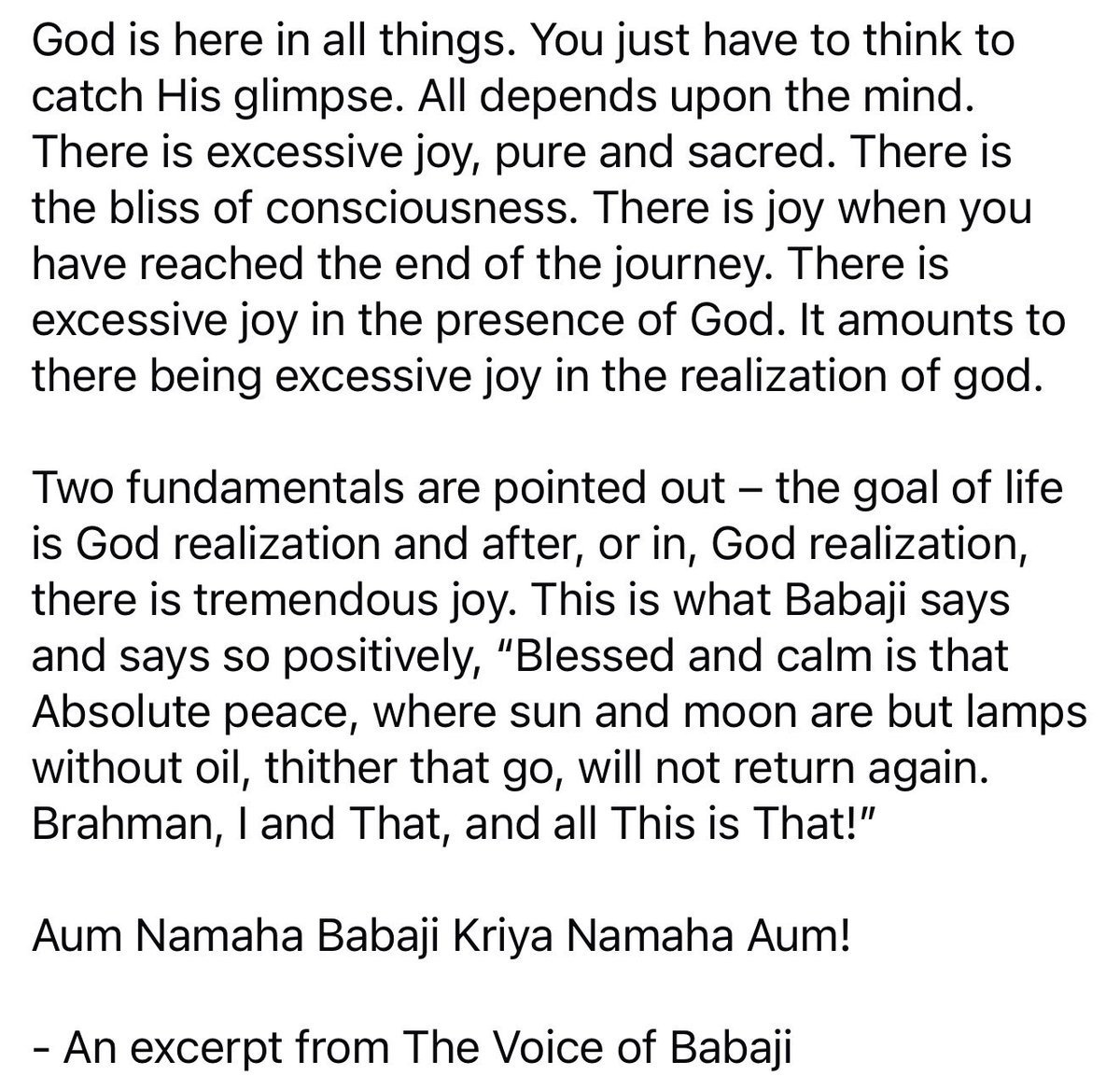 Mahavatar Babaji tweet media