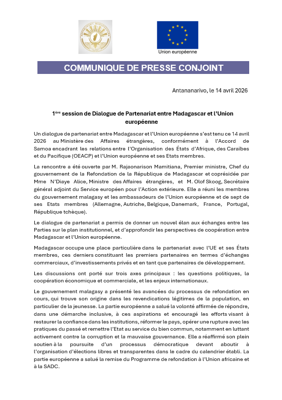 UE_Madagascar's tweet image. Huit ambassadeurs européens ont échangé aujourd'hui avec le Premier ministre et sept ministres de #Madagascar. L'occasion de passer en revue les dossiers politiques, commerciaux, sécuritaires et de développement reflétant la densité du partenariat 🇪🇺🇲🇬