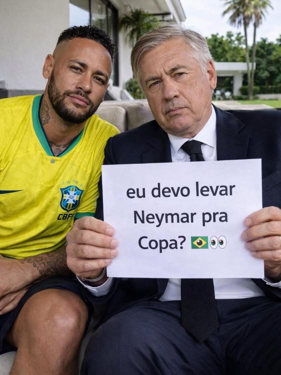Qual a sua opinião?

#Copa2026
#CopaDoMundo
#NeymarCopa2026
#CopaEUA