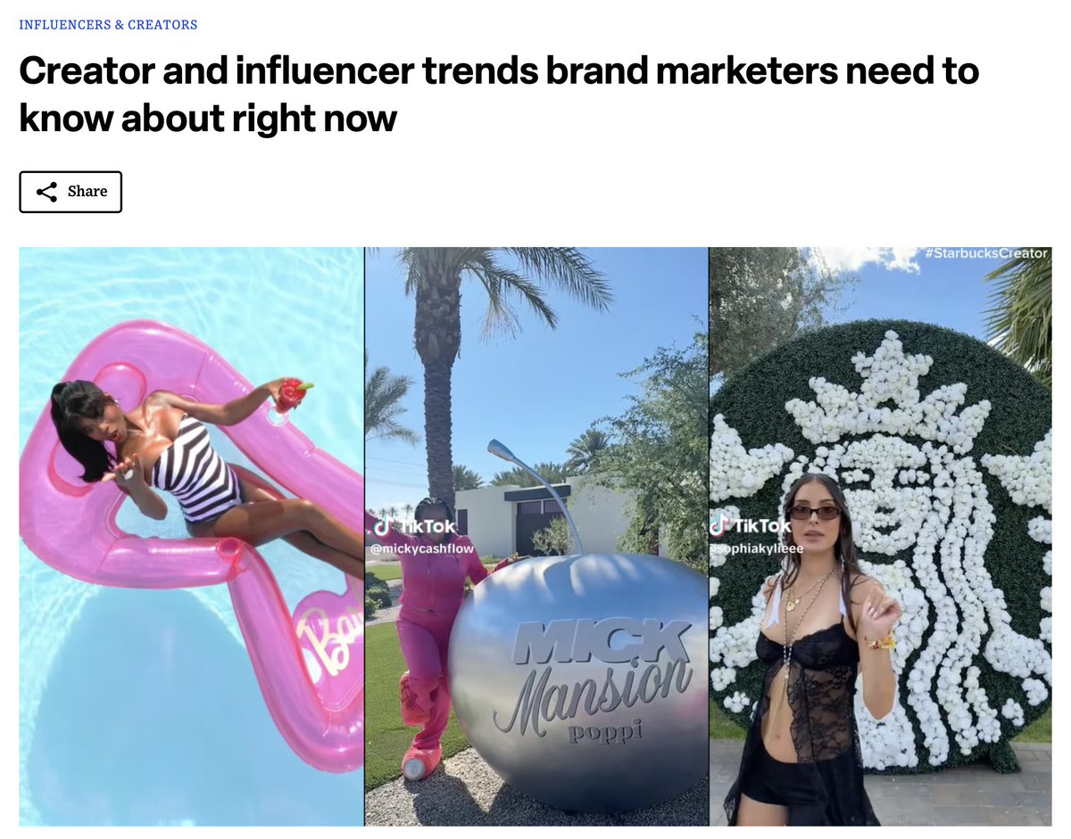 The Olandria x Barbie collab being featured as one of the most discussed creator marketing activations! 🎀✨ — adage.com/influencers-cr…