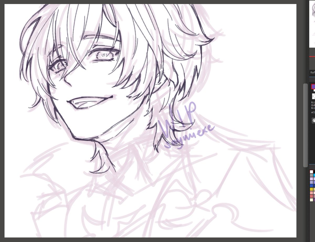 Wip
Back to my pen tablet that I havrnt used in months
#Lohen #GenshinImpact