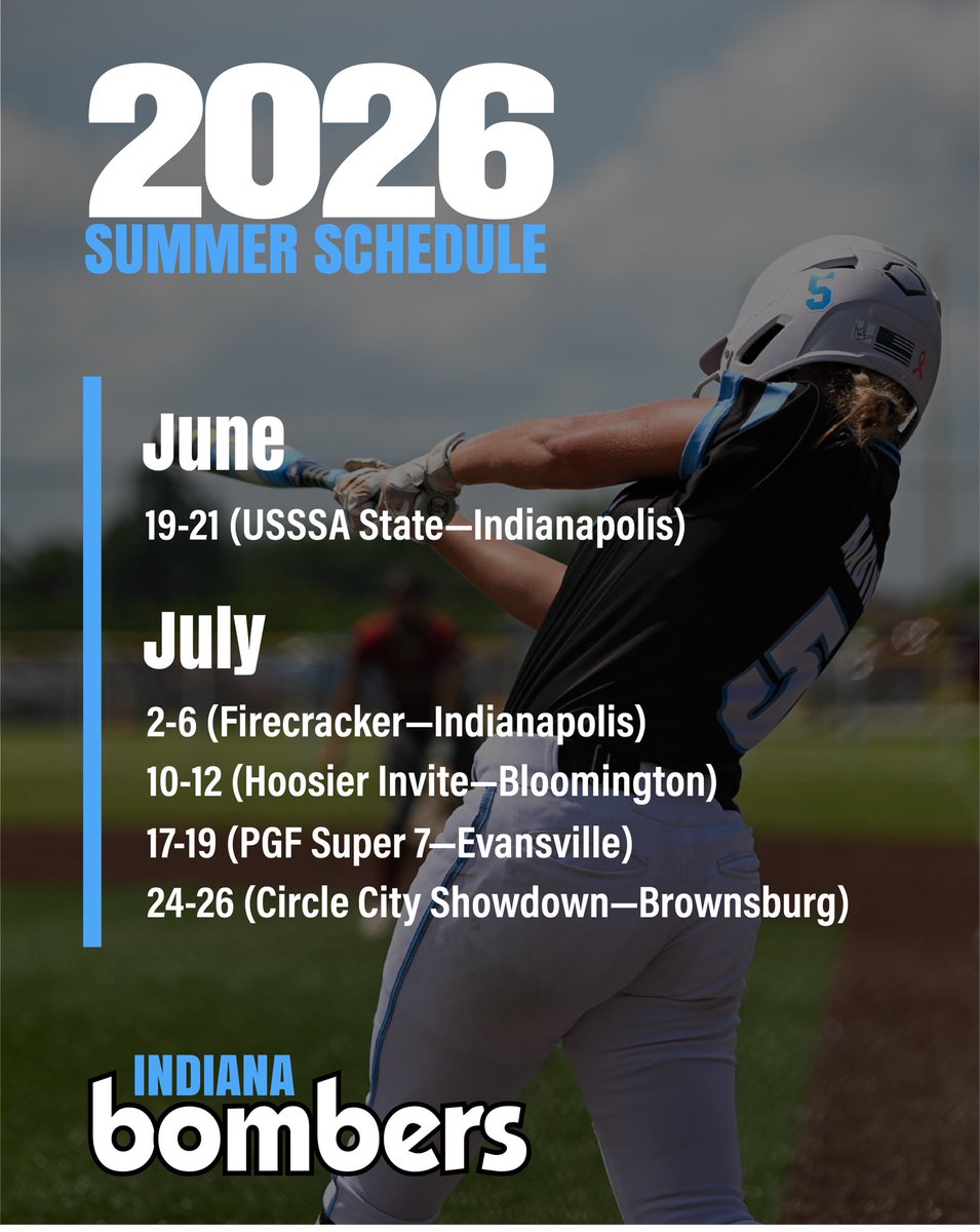 18uOsborne's tweet photo. ‼️Bomber ball starts June 19th at USSSA State. Can’t wait to see everyone in action. https://t.co/mtIR3UQTCZ