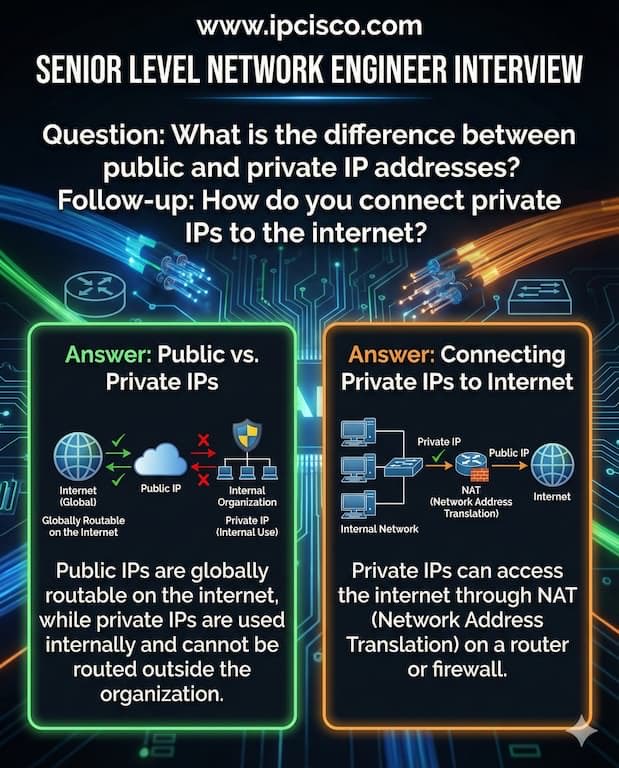 ip_cisco's tweet image. Most Asked Network Engineering Interview Questions! ✨✨✨

250 Q&amp;amp;A Junior Vault: ipcisco.com/junior-network…
270 Q&amp;amp;A Senior Vault: ipcisco.com/senior-network…

#cisco #ccna #networkengineer