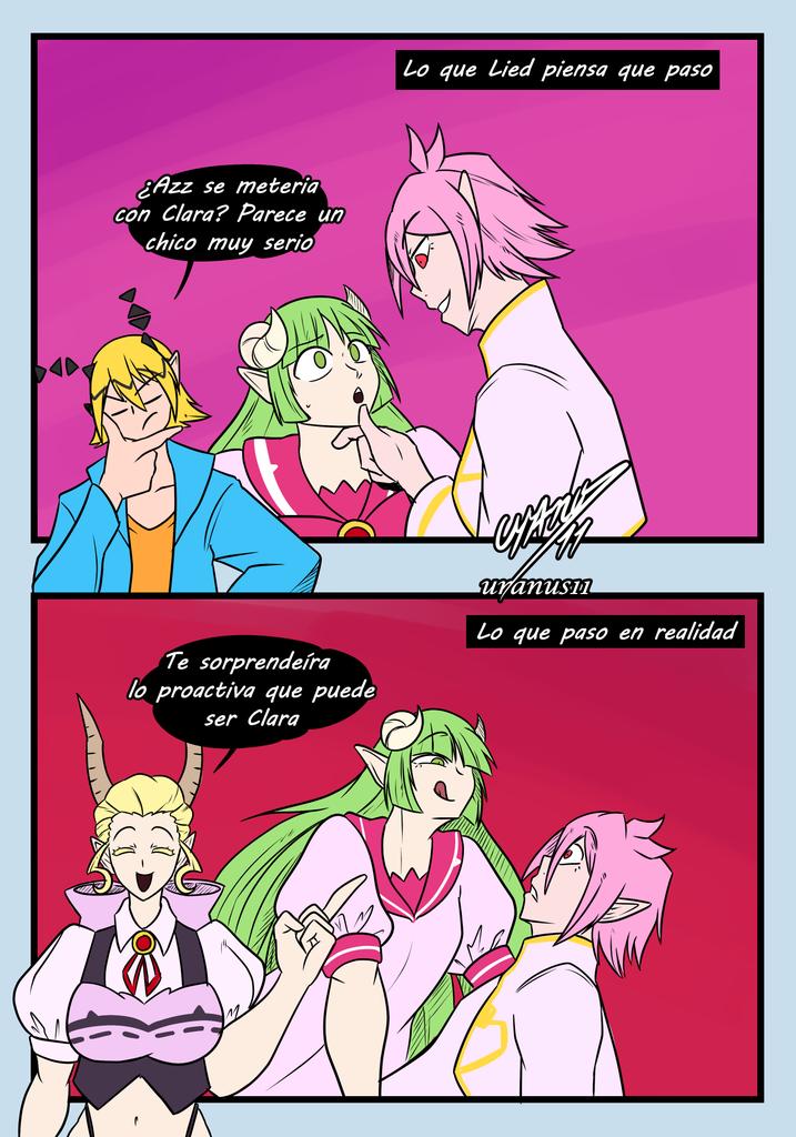 _uranus11's tweet image. Al final la mañosa era Clara...

#comic #fanart #mairimashitaIrumakun #iruma #claravalac #azmodeusalice #valac #azmodeus #lied #ix