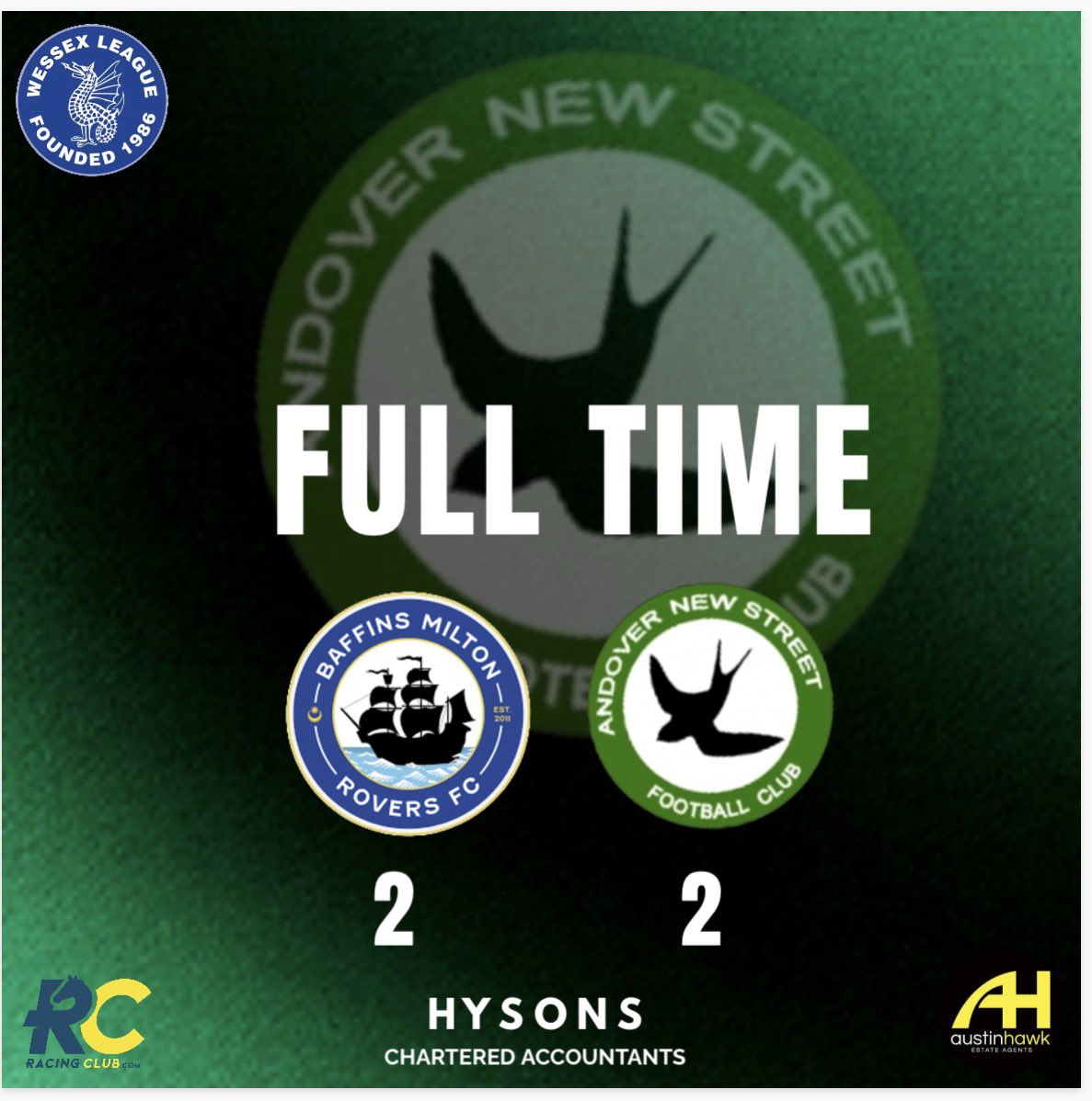 ANDOVER NEW STREET 💚🖤⚽️ tweet media