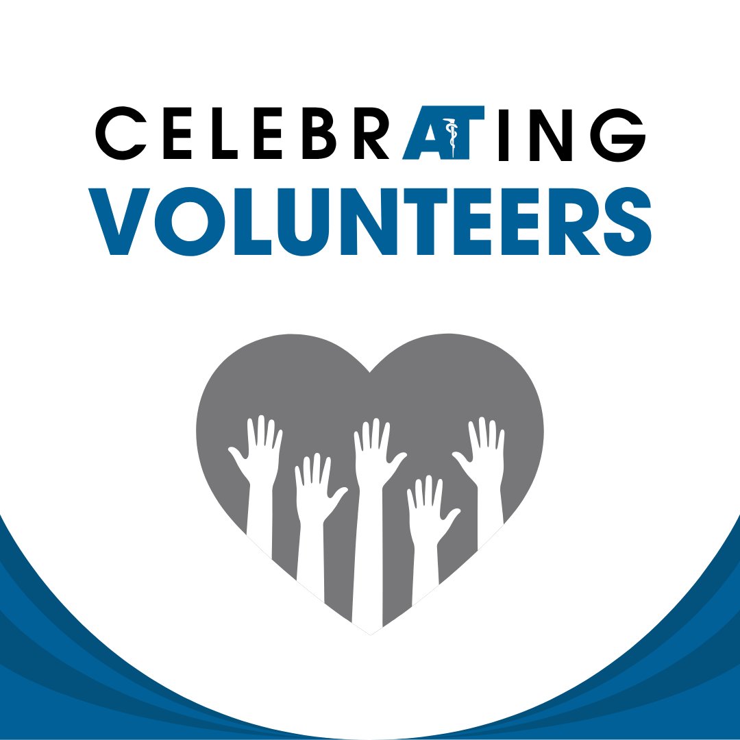 NATA1950's tweet image. Happy Volunteer Appreciation Month 💙

To our AT volunteers, thank you for showing up, stepping up and giving back to the profession you care so deeply about.

Everything we're building is powered by you.

It's a new day at NATA.

#NATAvolunteers #AthleticTraining #NATA