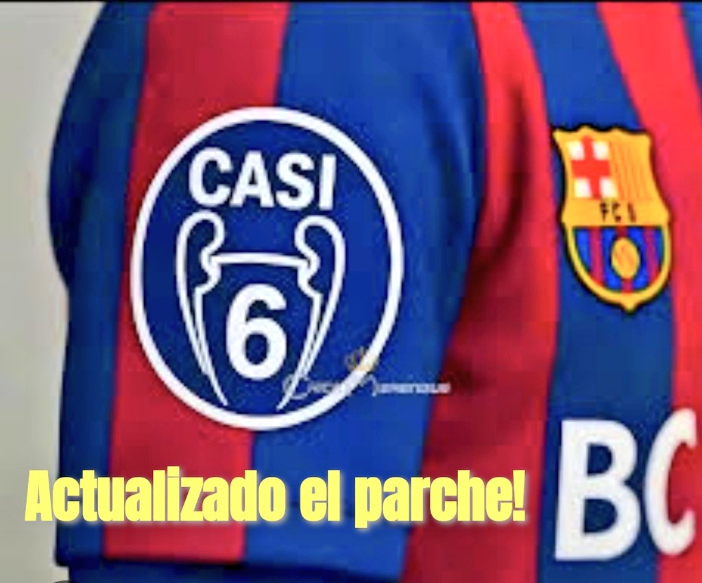 MakoFunez79's tweet photo. Actualización de parche en el FC Barcelona https://t.co/UHyU5K8top