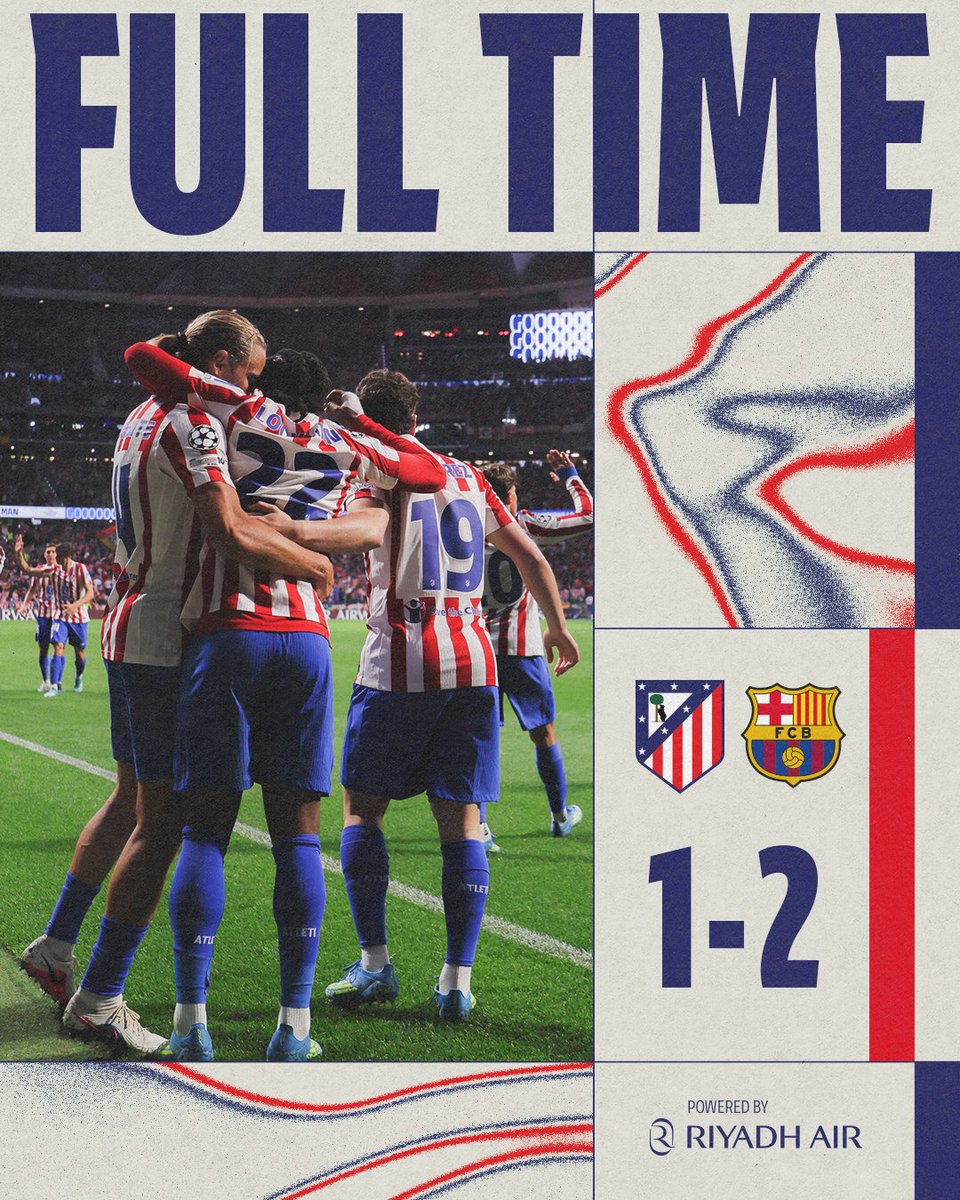 Atlético de Madrid tweet media