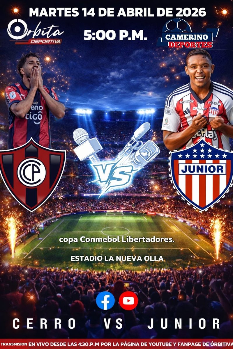 JphRicardo's tweet photo. Vamos Junior por la gloria eterna.
Dame tu resultado.
Los leo... https://t.co/EgNIolK0Tu