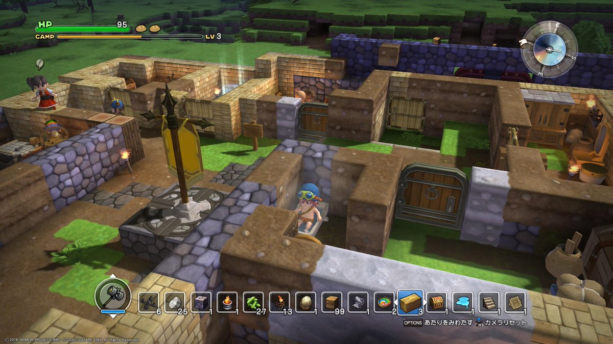 showgo200's tweet image. 入浴中　#ドラクエビルダーズ　#PS4