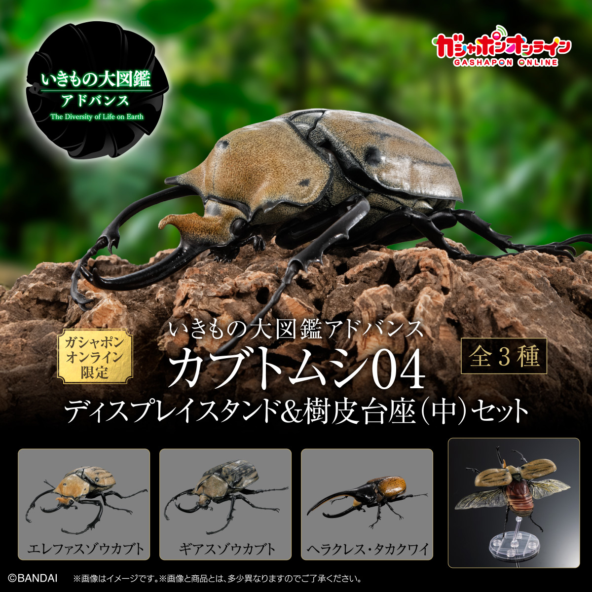 ハンティングトロフィー　ジュラシックパーク　いきもの大図鑑 ハンティングトロフィージュラシックパークいきもの大図鑑