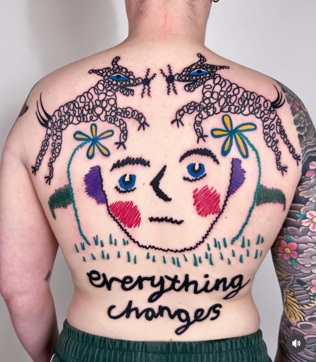 woozymachine's tweet photo. Thanks Sunny for getting this back piece! It was made in one day session. I’m doing reduced rates for day sessions for backs so i do more. I love to do them! https://t.co/9NZe5zQiU9