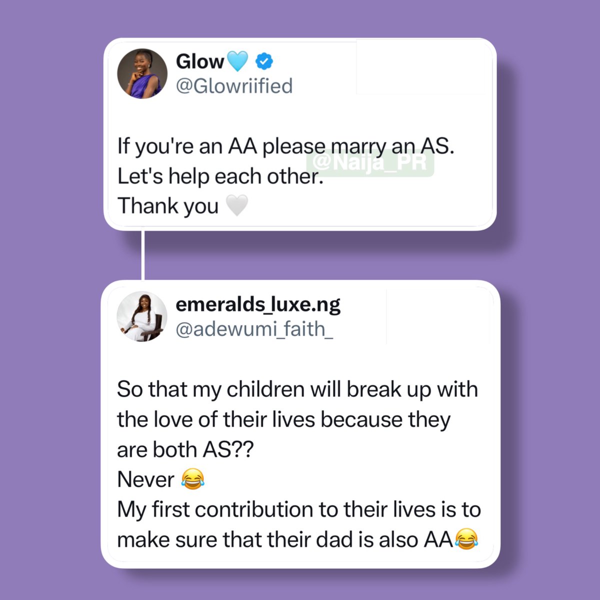 Naija tweet media