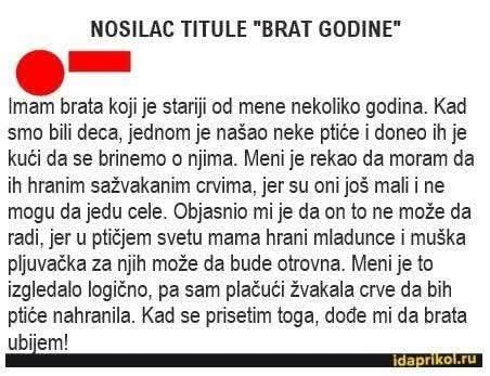 Sa Facebook-a. Definitivno brat