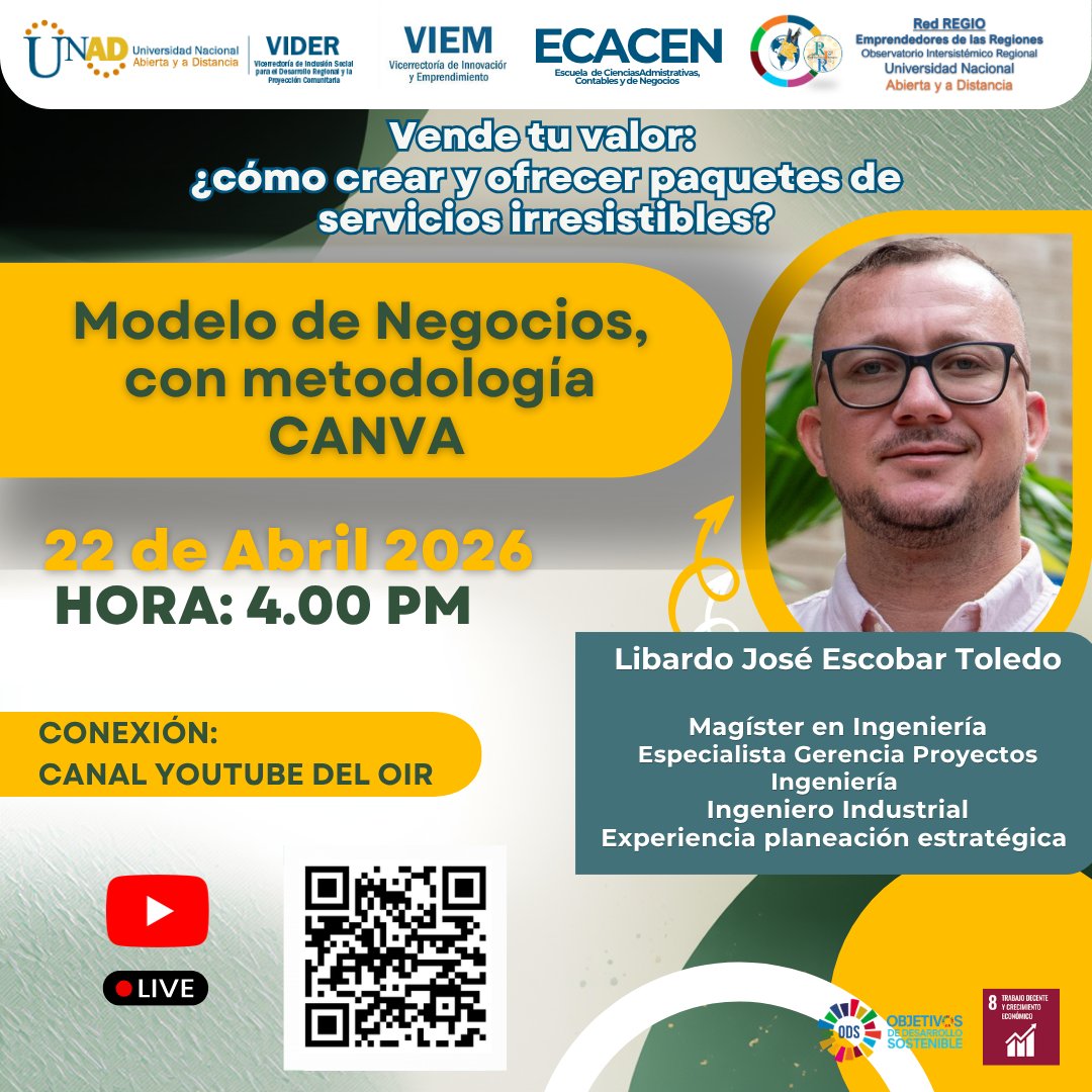 El OIR de las Regiones UNAD tweet media
