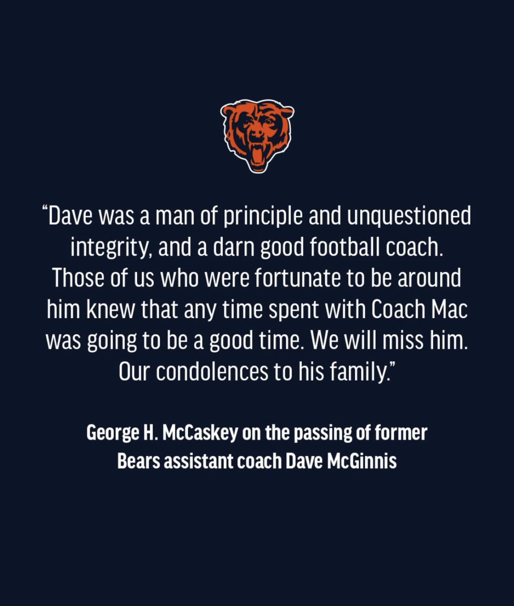 RIP Dave McGinnis.
