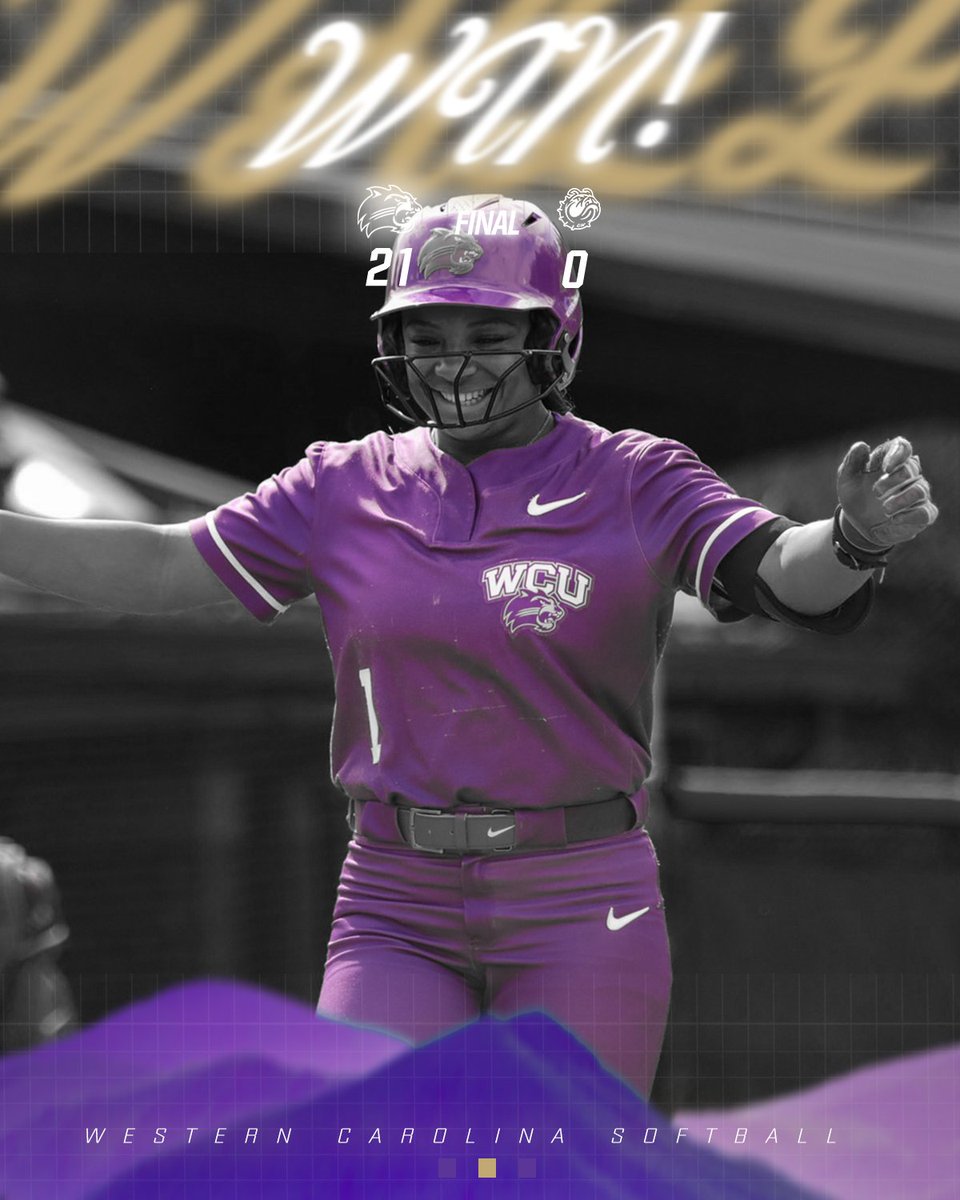 CatamountSB's tweet photo. #WHEEWIN over Gardner-Webb!!

A 13-run second as part of a 21-run on 20 hit barrage lead us to the game one win over Gardner-Webb. Amari Burce had a grand slam and seven RBIs in game one.

#CatamountCountry | #WheeAreOne | #Team21 https://t.co/c0LBnyvjpP