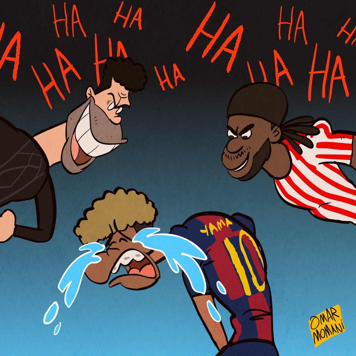 Omar Momani tweet media