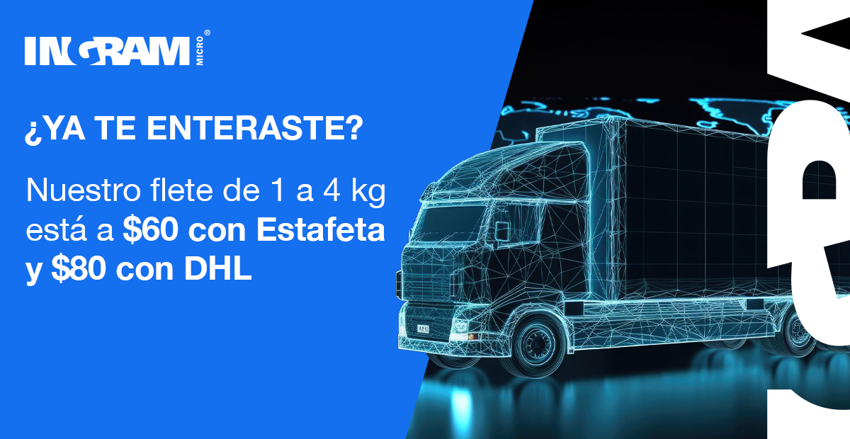 IngramMicroMx's tweet image. ¡La promo de fletes continúa en abril! 🚛💨 Mueve tus productos de 1 a 4 kg con las tarifas más bajas: 

✅ $60 con Estafeta.
✅ $80 con DHL.

👉 Solo a través de Xvantage: bit.ly/4bk5hMC

#IngramMicro #Logística #Promo