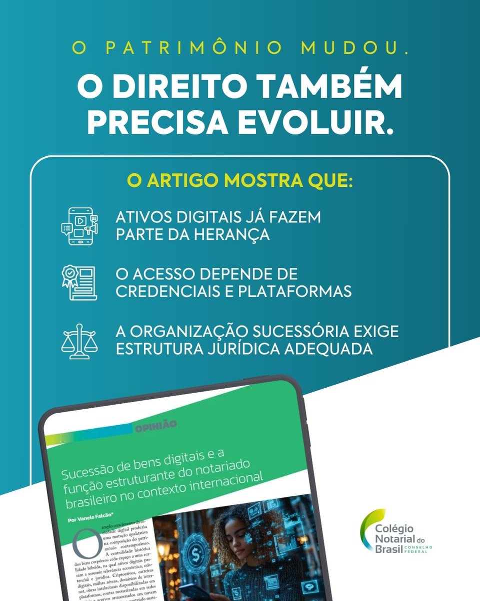 Colégio Notarial do Brasil tweet media