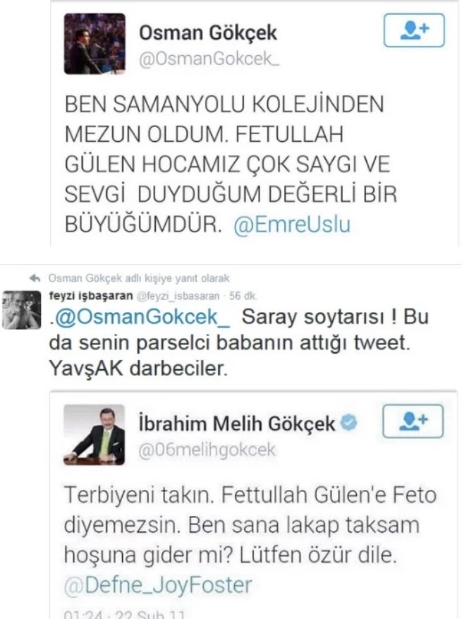 Adalet bakanı Fetö ye operasyon hazırlığı var demiş. Bu ikisi listede var mı? Merakla bekliyoruz.